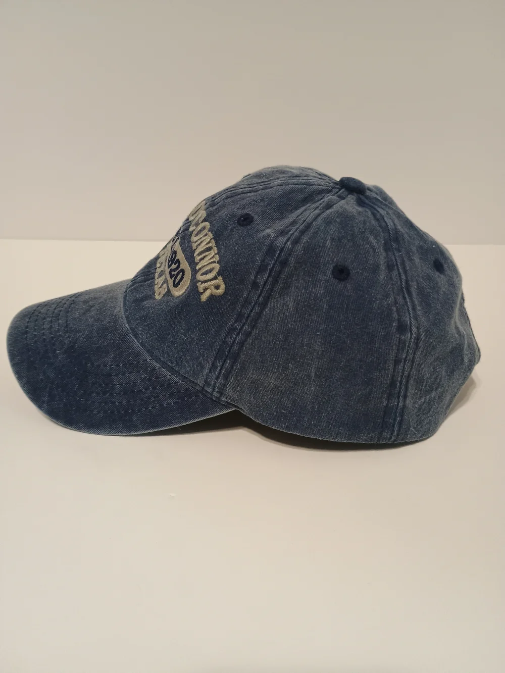 Port O’Connor Texas Denim Dad Hat Embroidered Adjustable Baseball Cap